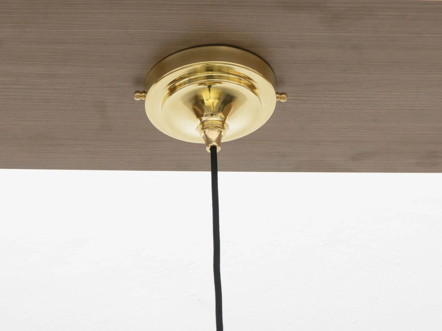Hammered Polished Brass Pendant Light