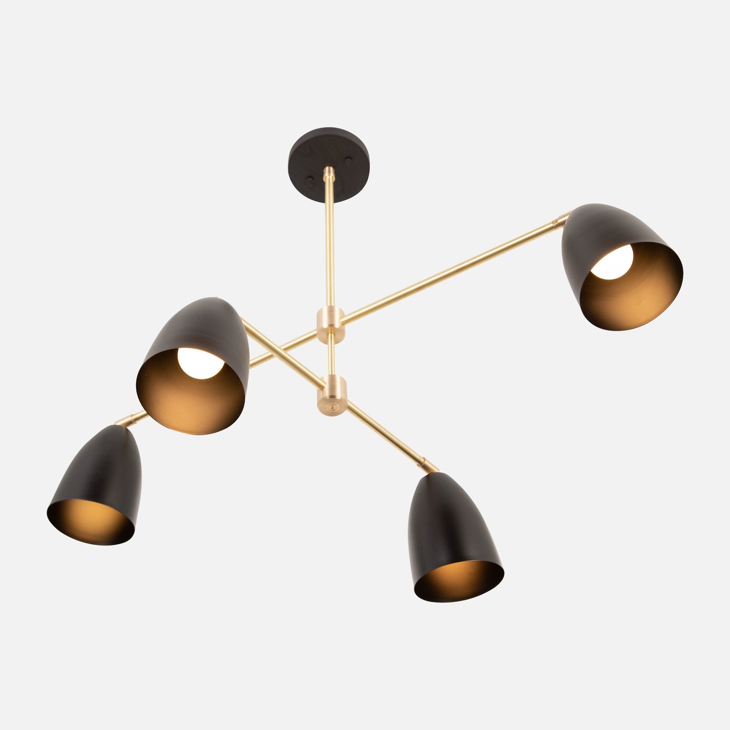 Colony Chandelier with Cone Shades