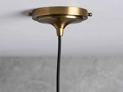 Copper Dome Pendant Light