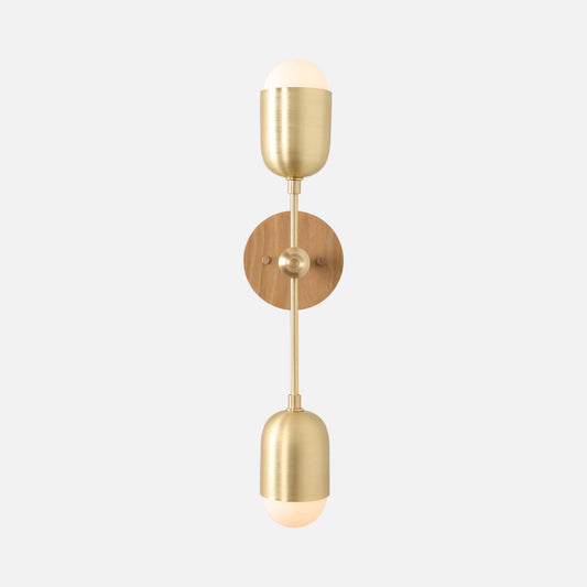 Pebble Double Sconce 18"