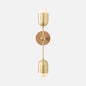 Pebble Double Sconce 18"
